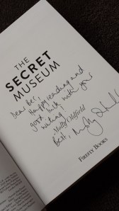 Yep. I too bothered a polite English author for  a signature. 