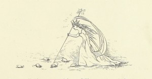 Wandering lonely as a cloud. 