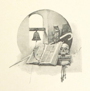 The skull belonged to an author who died waiting for customer service. True fact. 