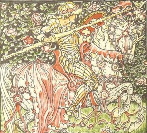 This is how I should approach writing. With flowers and a lance, single horse power charge.