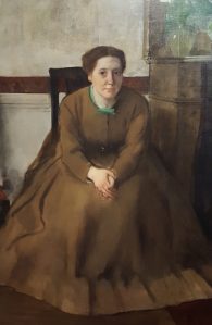 Portrait of an artist. Not a nude, not a prostitute who is also a ballerina, but an artist as an artist. 