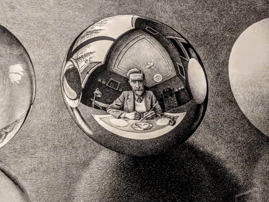 Escher art NGV